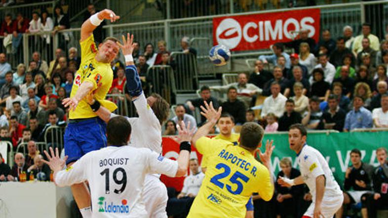 Uroš Rapotec zaradi poškodbe soigralcem proti Portlandu ne bo mogel pomagati.