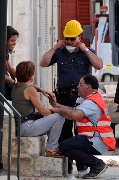 Zrušenje stanovanjskih zgradb v Italiji