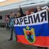 Rusija Češka Euro 2012 navijači železniška postaja Moskva zastava