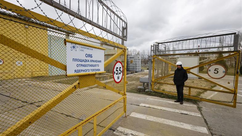 jedrska elektrarna Zaporožje v Ukrajini