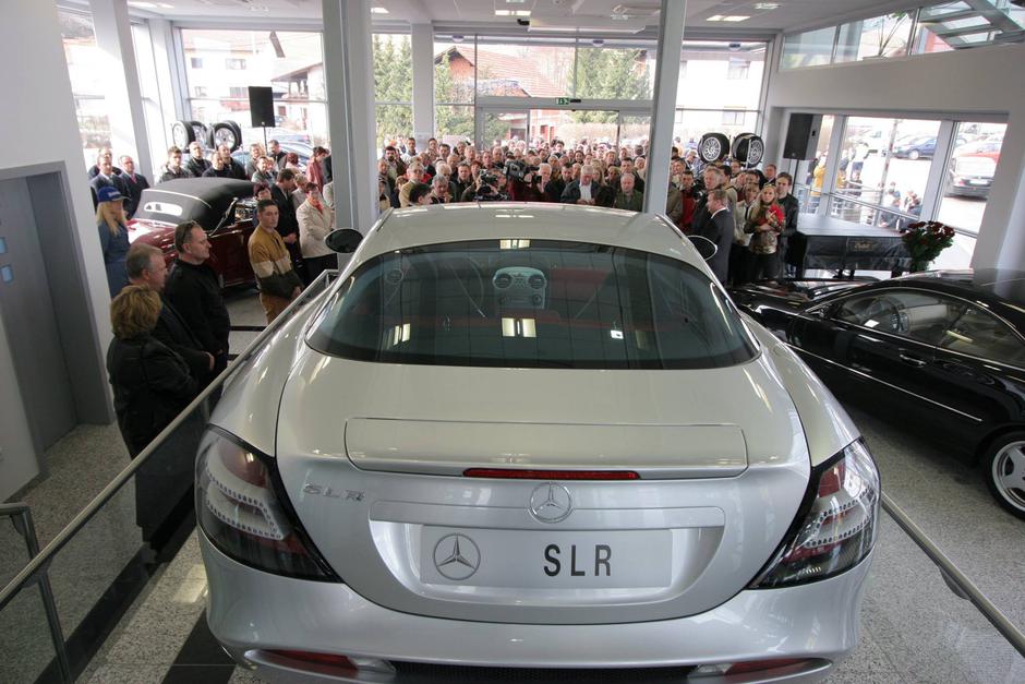 Odprtje objekta B in salona vozil Mercedes-Benz. | Avtor: Andreja Cilenšek