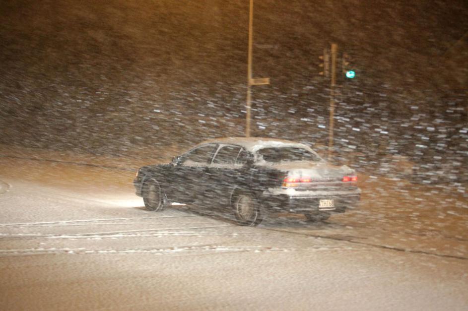 Sneg na Novi Zelandiji.