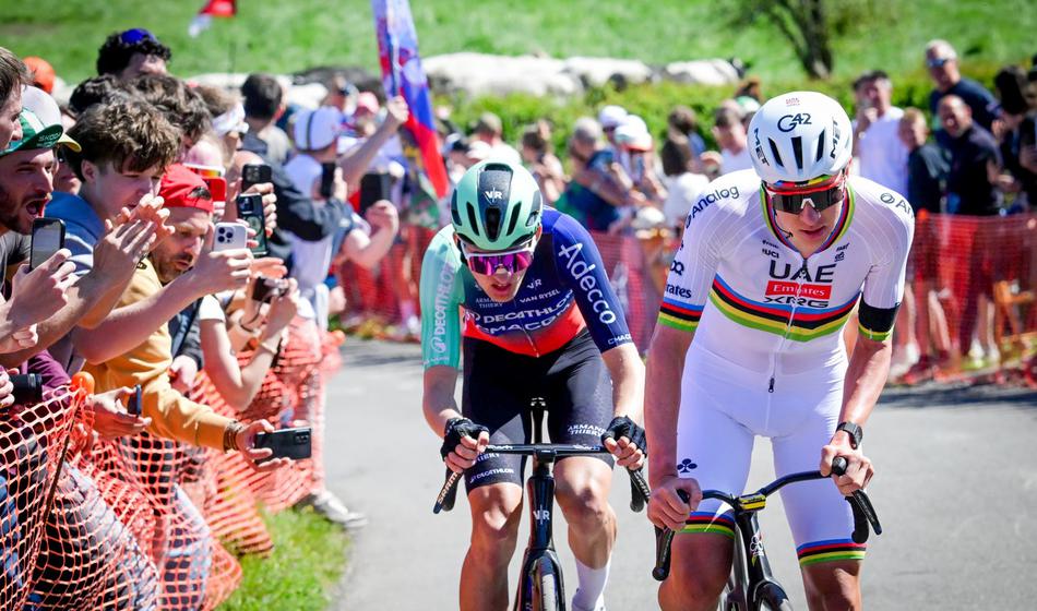 Epska bitka na belgijski klasiki, Pogi 500 m do vrha le zlomil 19-letno senzacijo