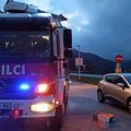 Gasilci so pomagali voznici v Bistrici pri Tržiču, ki ji je po nesreči uspelo pripeljati do bencinskega servisa.