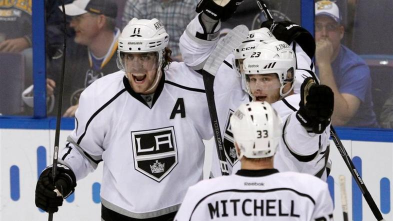 Kopitar Mitchell Brown Vojnov St. Louis Blues Los Angeles Kings NHL končnica dru