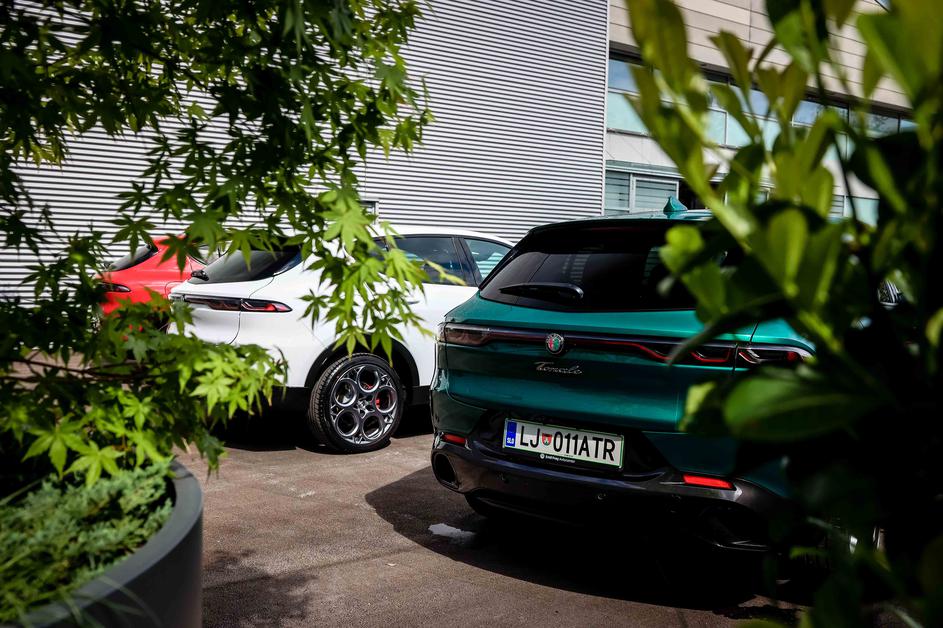 predstavitev Alfa Romeo Stelvio in Giulia