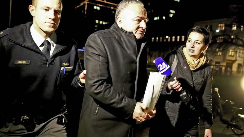 ljubljana 09.01.14. Zaslisanje, Ranko Mimović, foto: sasa despot