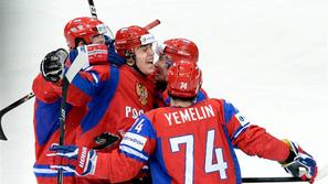 Malkin Jemelin Finska Rusija polfinale svetovno prvenstvo SP v hokeju Helsinki