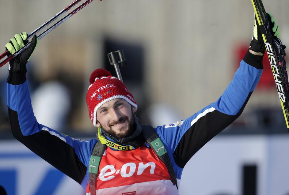 biatlon zasledovanje Hochfilzen