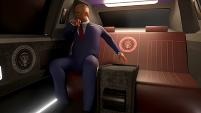 limuzina, donald trump