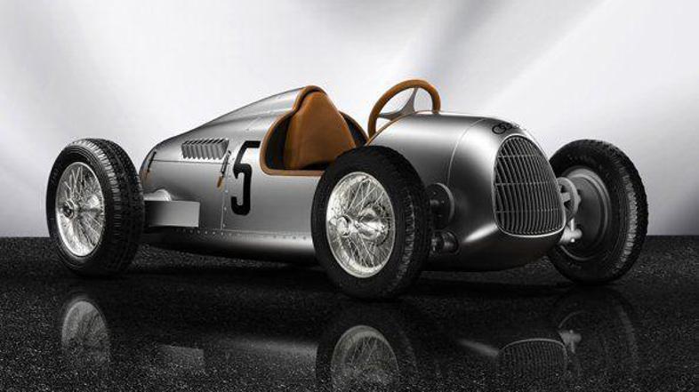 Maketa legendarnega vozila je na ogled na sejmu igrač v Nürnbergu. (Foto: Audi)