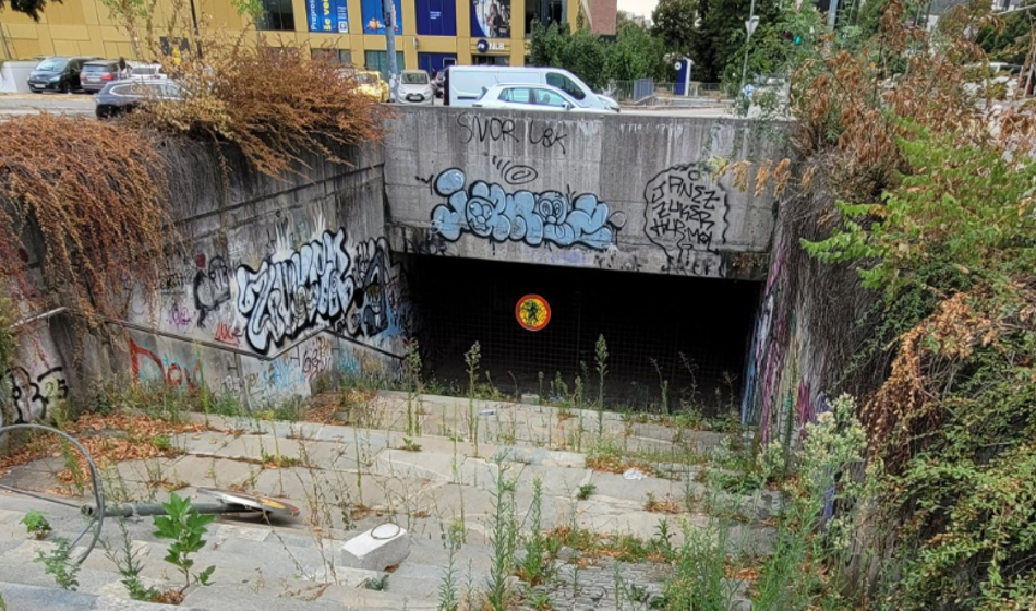 Podhod zaprt že skoraj leto dni, kaj bodo z njim, ne vedo