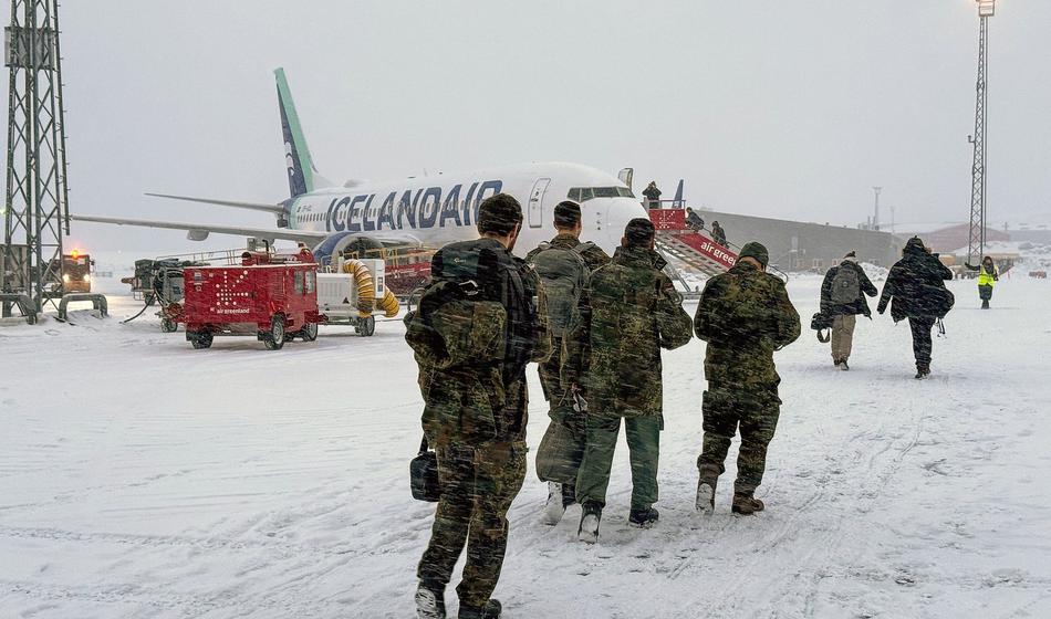 Nemški vojaki že zapustili Grenlandijo