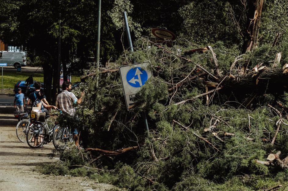 Neurje v severni Italiji