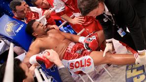 Odlanier Solis se v borbi z Vitalijem Kličko ni proslavil. (Foto: EPA)