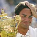 Ali se bo Roger Federer takole smejal tudi po končanem turnirju v Wimbledonu?