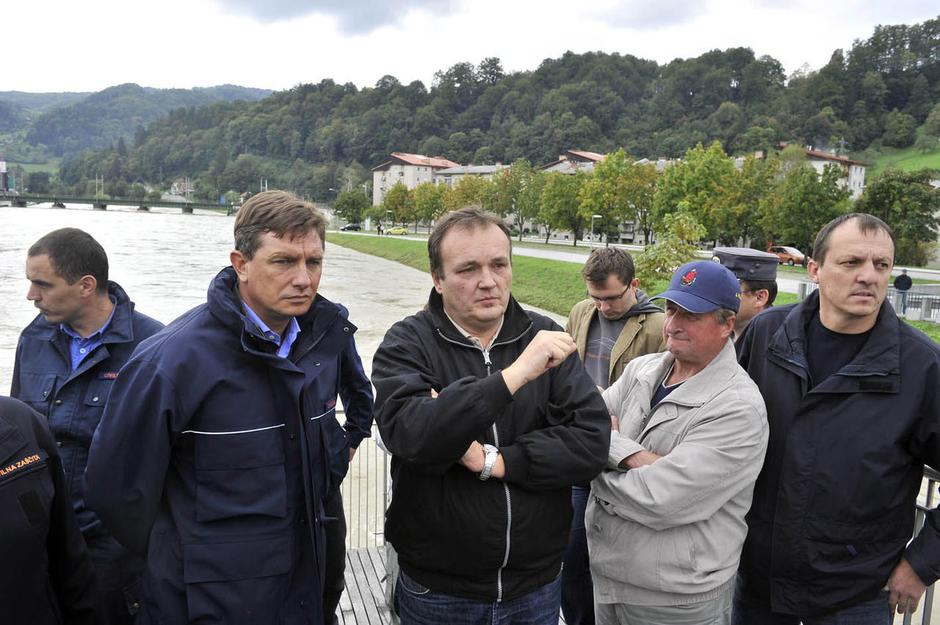 poplave Borut Pahor | Avtor: Žurnal24 main