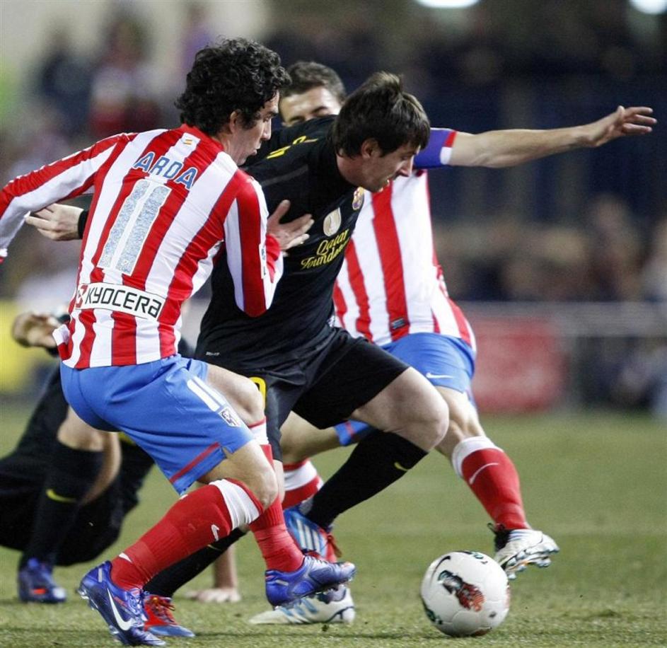 Messi Arda Turan Gabi Fernandez Atletico Madrid Barcelona Liga BBVA Španija špan