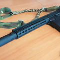 Airsoft puška, zasežena v Kranju