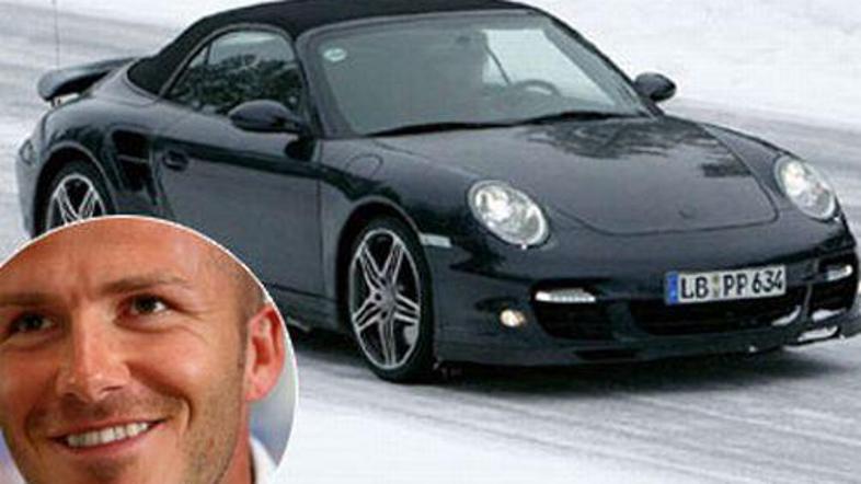 David Beckham je sredi devetdesetih let vozil ljudski ford escort, danes pa pors