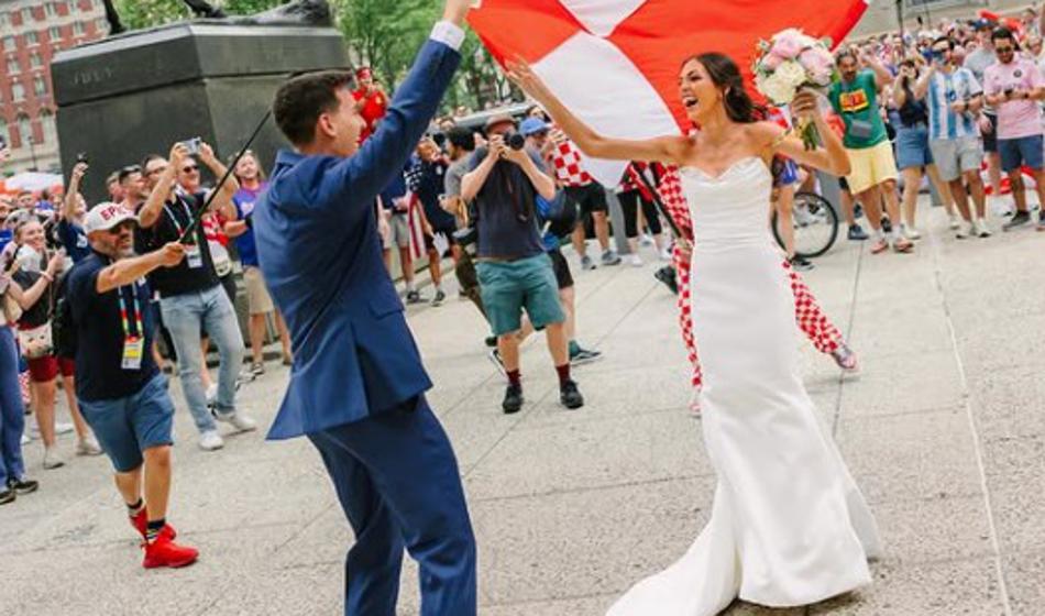 Ker so hrvaški navijači "ukradli" poročno slavje, se jima bodo sedaj oddolžili!