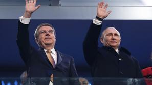 Putin Bach Soči 2014 Fisht Fišt olimpijski stadion olimpijske igre OI otvoritev