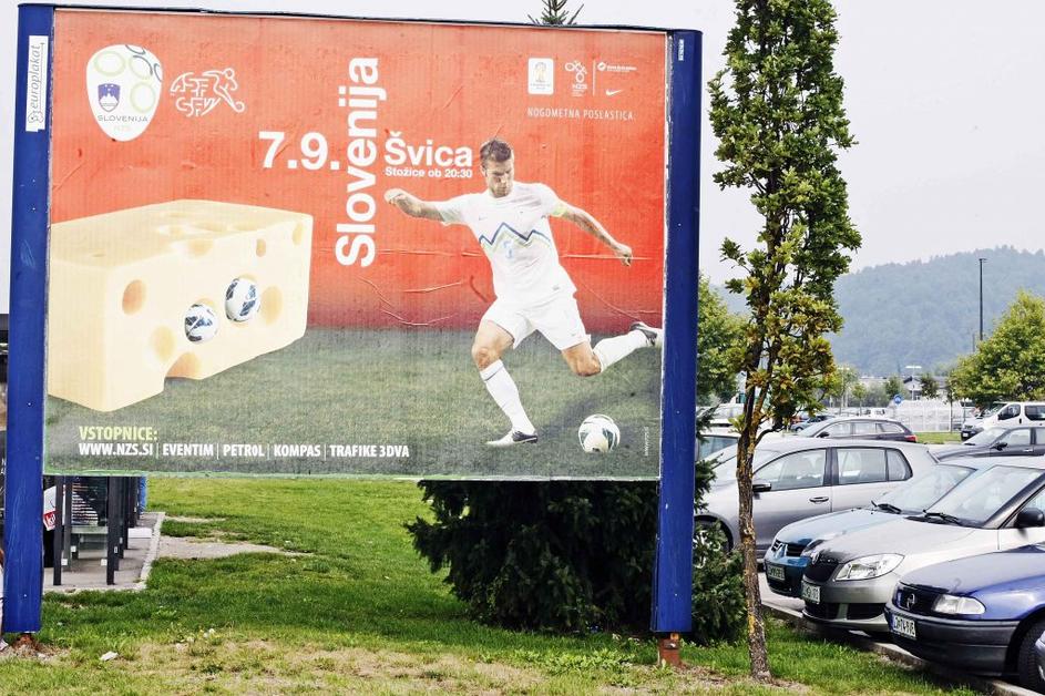 jumbo plakat Švica Slovenija