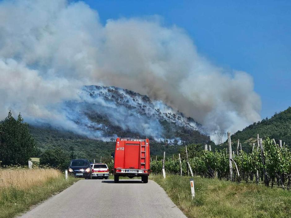 požar Kras | Avtor: PU Koper