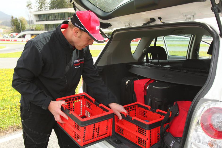 prtljaga, avto, Danijel Granda | Avtor: Andrej Leban