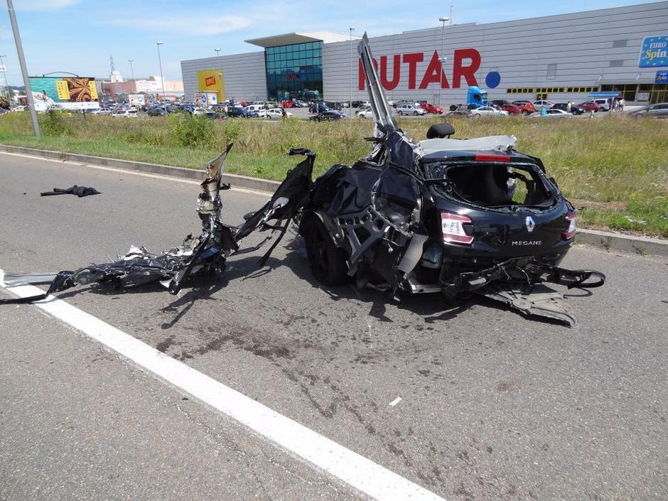 Prometna nesreča maribor hitrost | Avtor: PGD Maribor