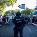 policija Španija Vuelta Madrid protesti