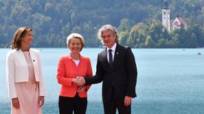 Tanja Fajon, Ursula von der Leyen, Robert Golob