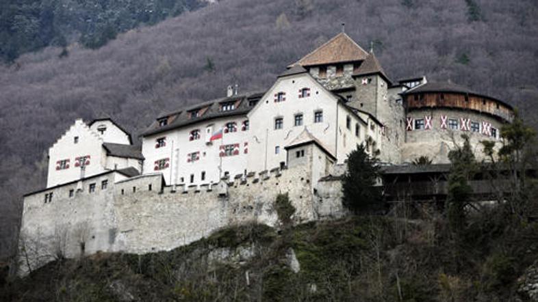 Grad kraljeve družine v Vaduzu. FOTO: AFP