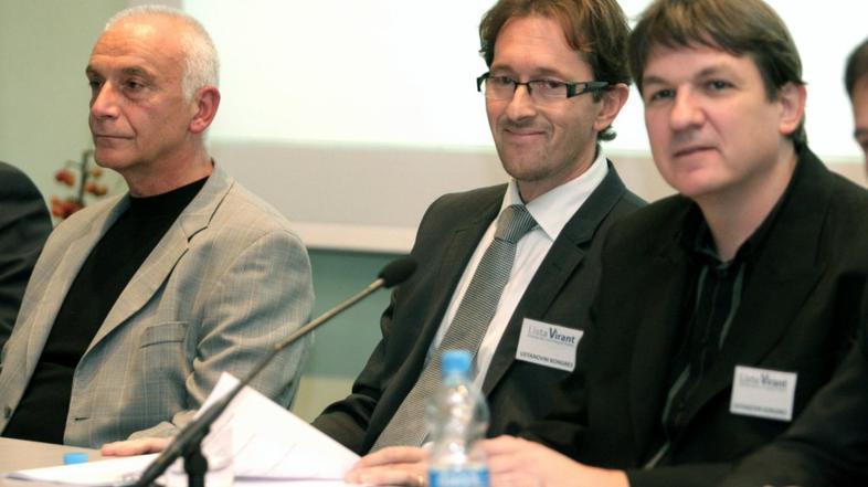 Ustanovitev stranke Lista Gregorja Viranta.