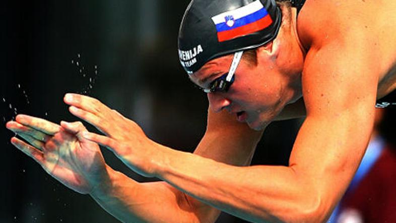 Slovenski rekorder na 50 metrov je eden najbolj pridnih športnikov študentov na 