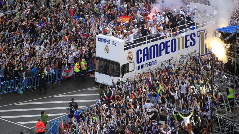 Real Madrid, slavje