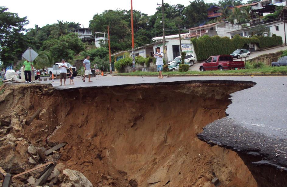 Oaxaca, plaz, poplave, Mehika