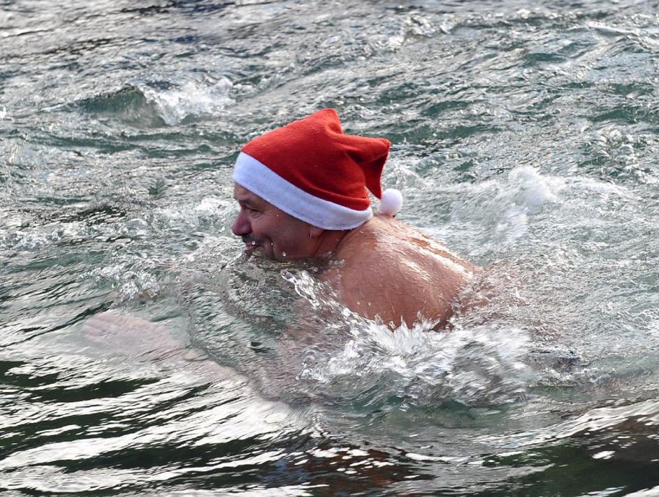 Novoletno plavanje v Savinji 