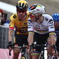 Primož Roglič in Remco Evenepoel
