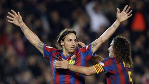 Ibrahimovića pogodba z Barcelono veže do leta 2014. (Foto: Reuters)