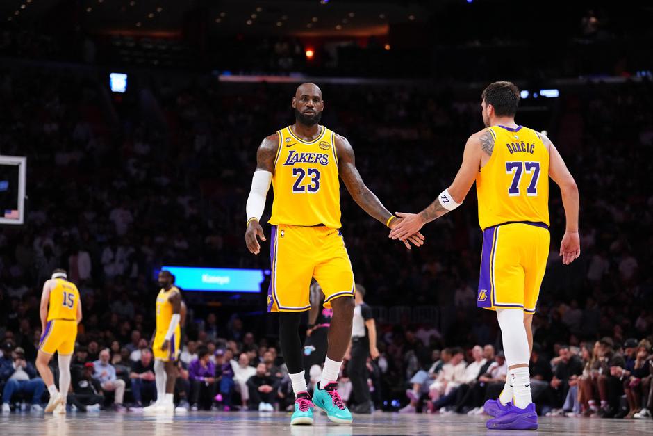 LeBron James Luka Dončić | Avtor: Profimedia