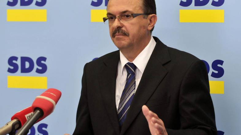 &lt;Ljubljana&gt; 01.07.2009, Joze Tanko, SDS, Foto: Dejan Mijovic