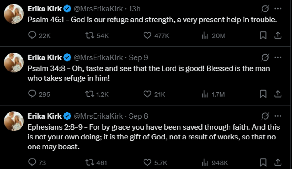 erika kirk | Avtor: Platforma x