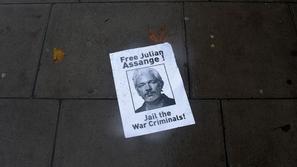 Assange - shod v podporo - London