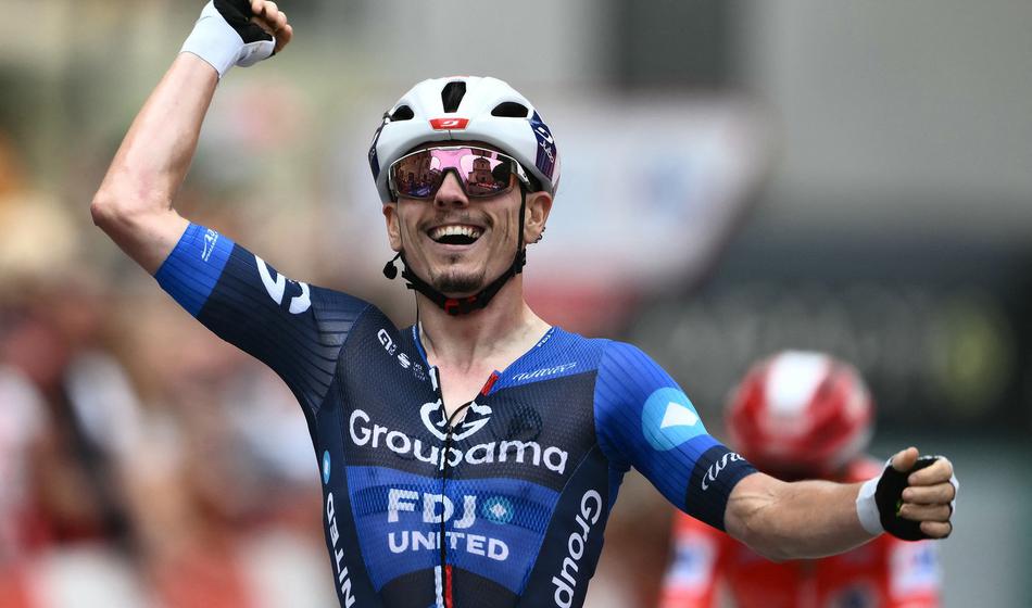 Presenetljivi zmagovalec tretje etape, Jonas ostaja rdeč