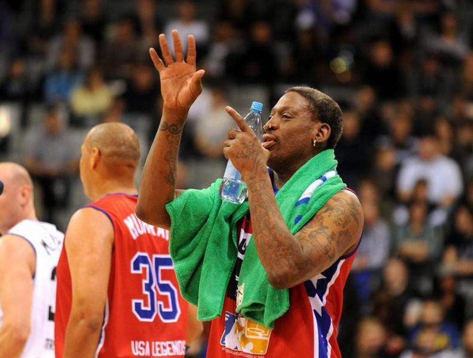 Dennis Rodman je bil eden najprepoznavnejših obrazov lige NBA.