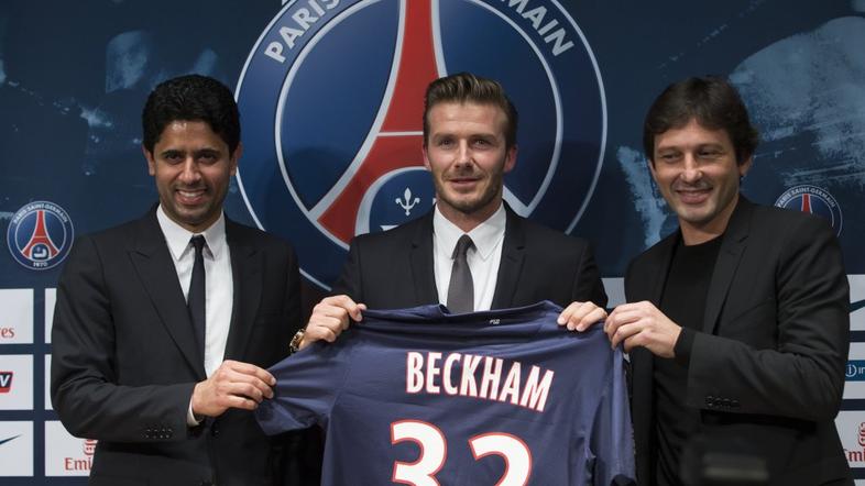 david beckham psg