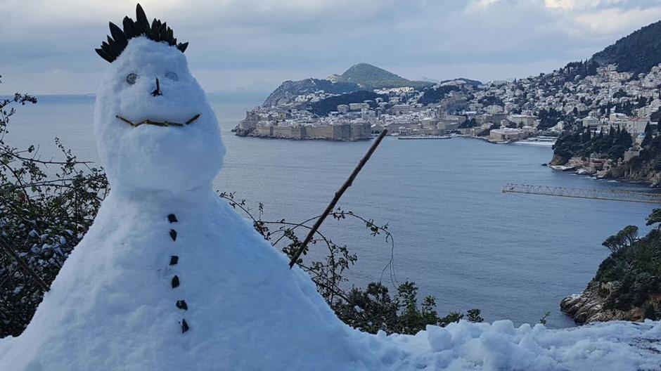 Sneg v Dubrovniku | Avtor: 24sata