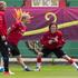 Rosicky Plasil Hubschman Rusija Češka Euro 2012 trening Vroclav