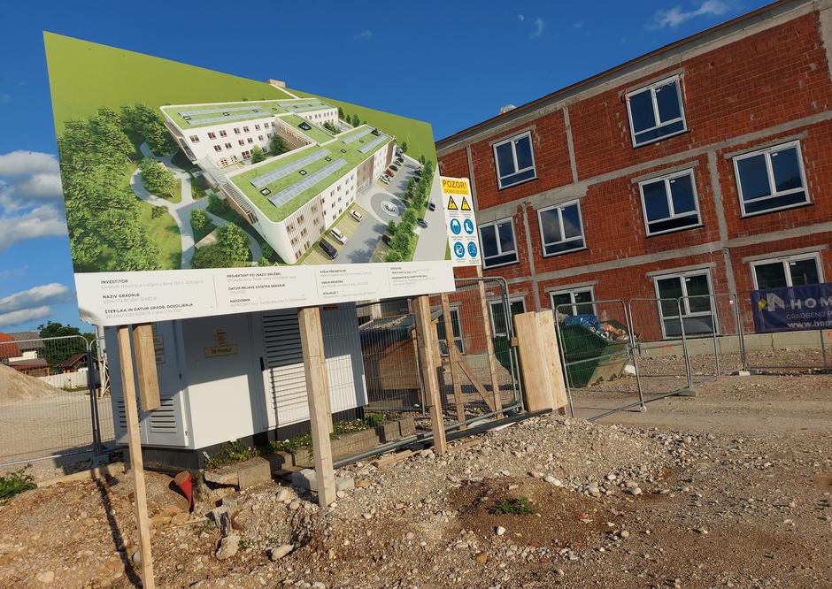 Šenčur, gradnja, dom za starejše | Avtor: M. Ha.